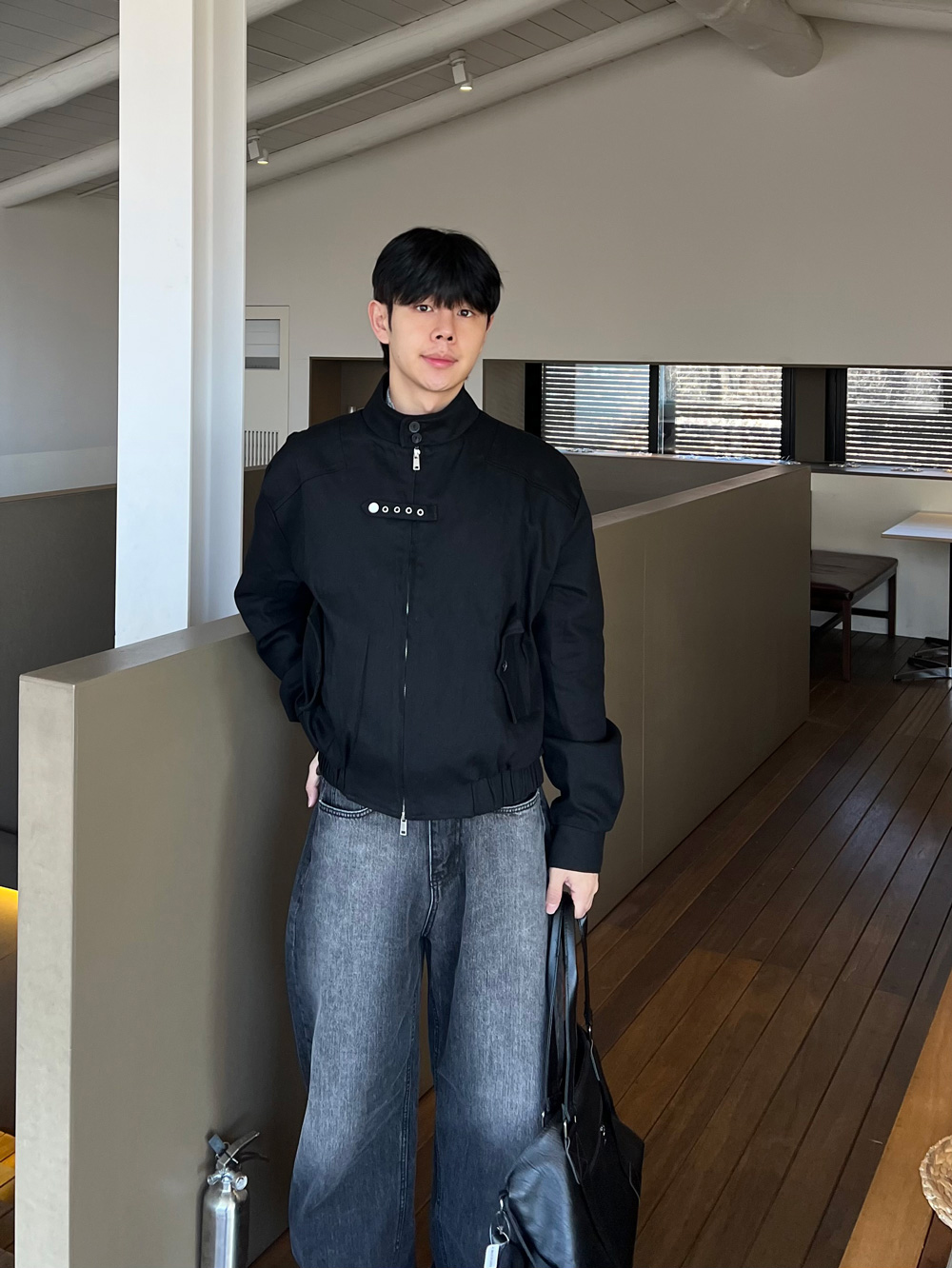 재킷 모델 착용 이미지-S1L18