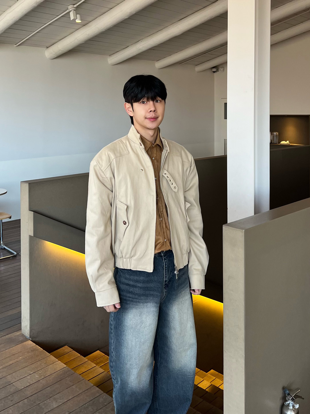 재킷 모델 착용 이미지-S1L33