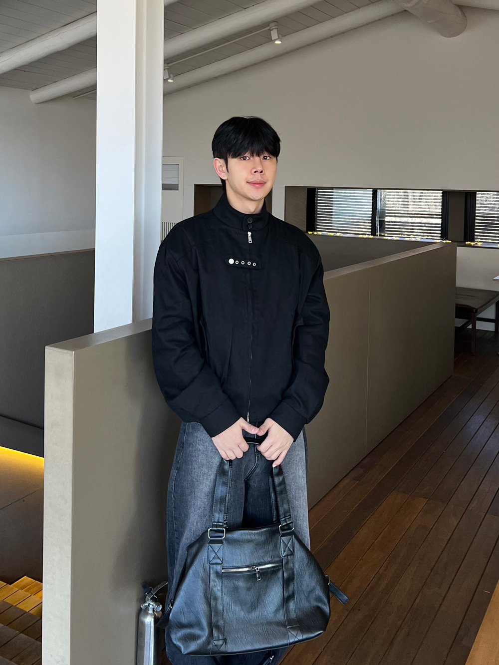 재킷 모델 착용 이미지-S1L24