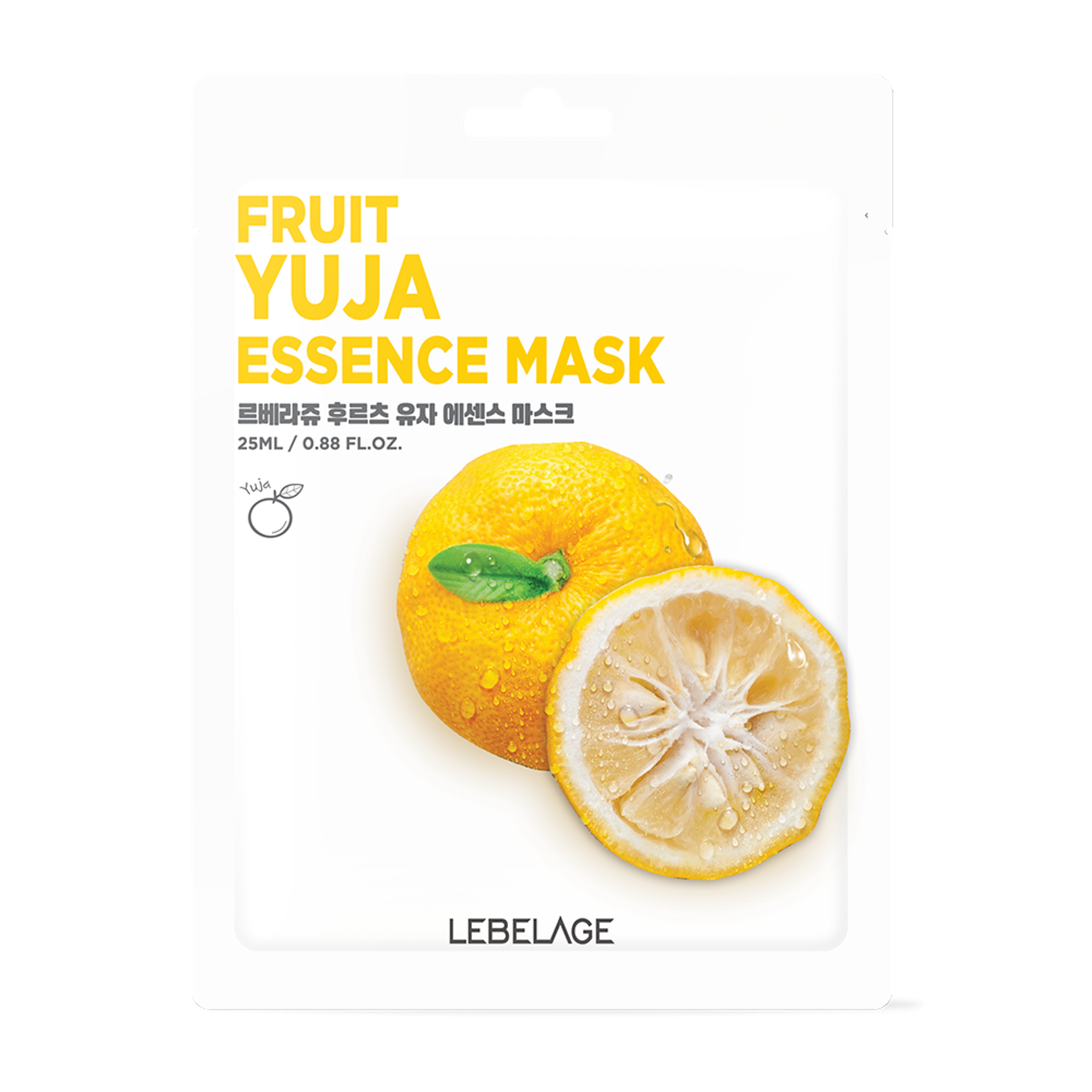 FRUIT YUJA ESSENCE MASK