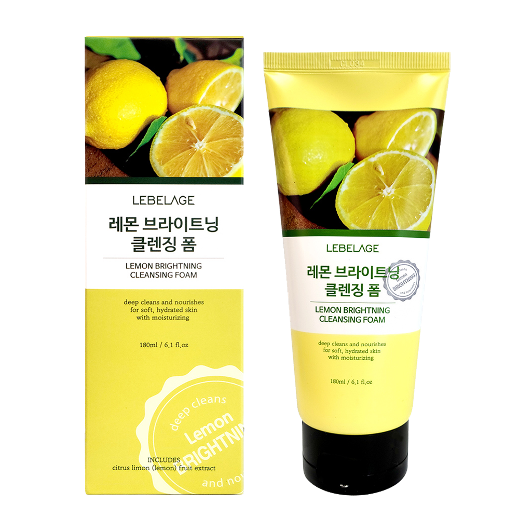 LEMON BRIGHTNING CLEANSING FOAM