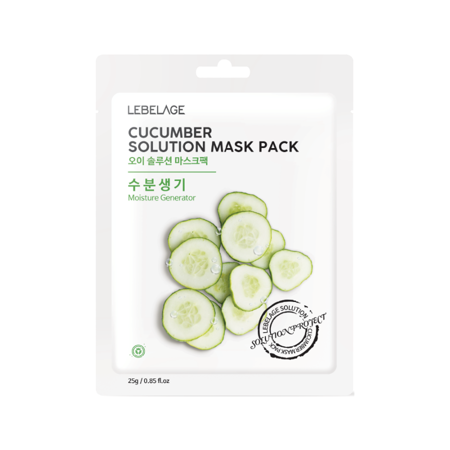 CUCUMBER SOLUTION MASK PACK
