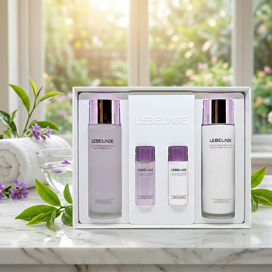 Collagen + Green Tea Moisture Set of 2 | LEBELAGE