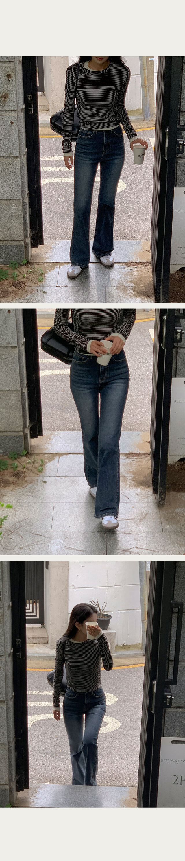 [컬러추가!/숏,롱] 시그니처 세미 부츠컷 데님 상세 이미지 19