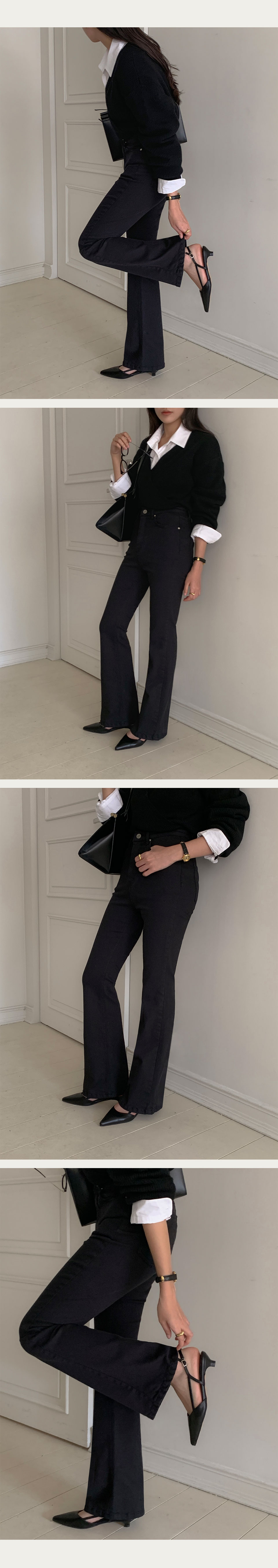 [OV.M] 에드 코튼 슬림 부츠컷 데님 ADD COTTON SLIM BOOTSCUT DENIM 상세 이미지 7