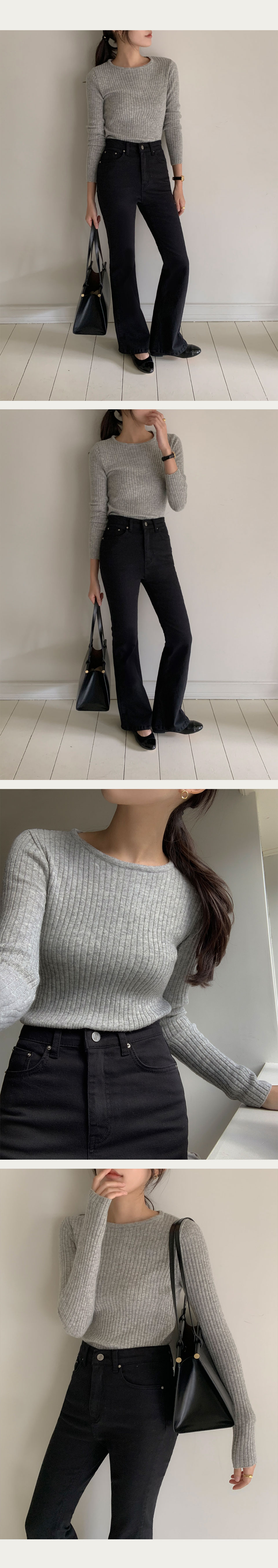 [OV.M] 에드 코튼 슬림 부츠컷 데님 ADD COTTON SLIM BOOTSCUT DENIM 상세 이미지 17
