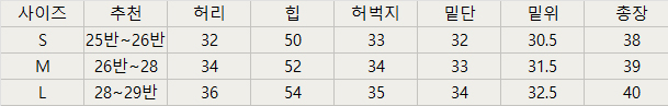 [당일발송/OV.M]  로그 하프 데님 상세 이미지 2