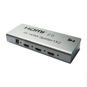 HDMI 2.0V 1:2 분배기 4K 2K@60Hz/HDR/EDID지원 [IN-20HD102]