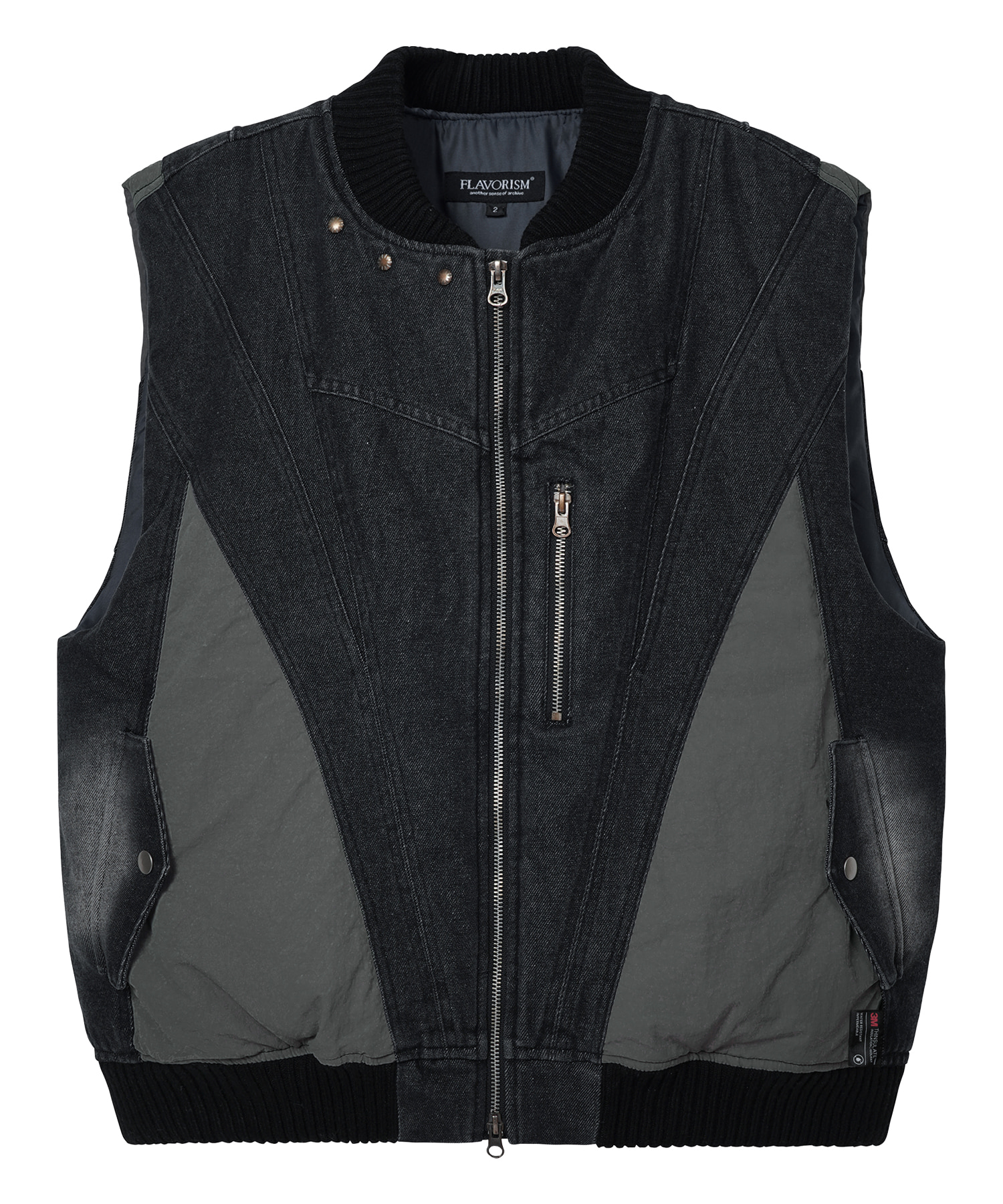 トップス DUALISM WARP LOGO VEST size OS DUALISM WARP LOGO VEST size OS Custom Embroidered Sleeveless Vest