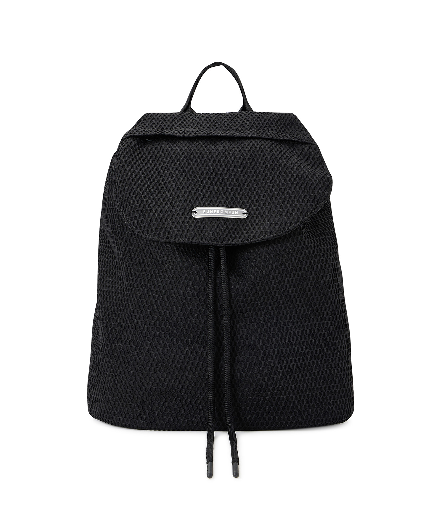 【FUNFROMFUN】Easy Mesh Backpack ★韓国人気★ 追跡付 펀프롬펀 | Easy Mesh Backpack (Black)