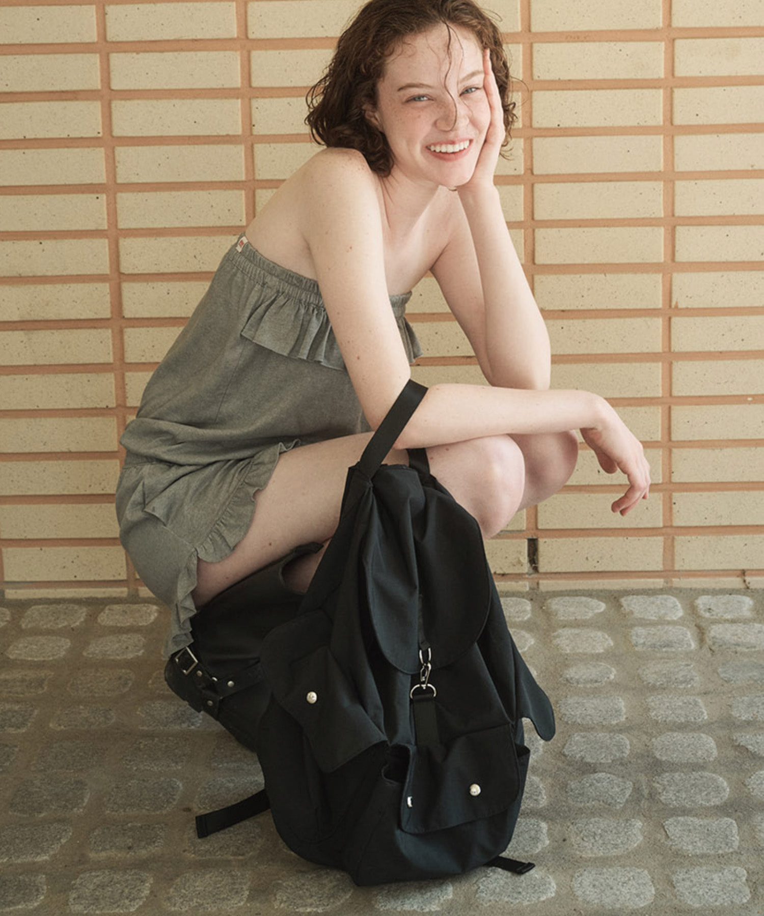 【FUNFROMFUN】RAMBLE BACKPACK バックパック★韓国人気★追跡付 FUNFROMFUN】RAMBLE BACKPACK バックパック☆韓国人気☆追跡付