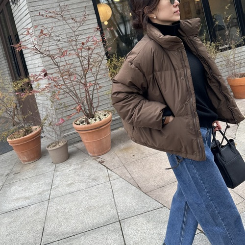 (데일리패딩) 모던 덕다운 점퍼(2컬러)