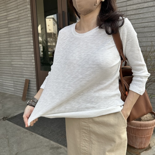 (어디든어울려요 강추) 모달 골지7부티셔츠 3컬러