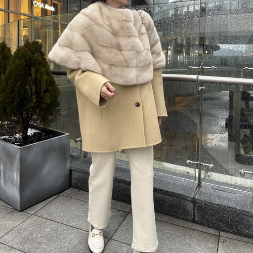 코펜하겐 밍크케이프(팔로미노)