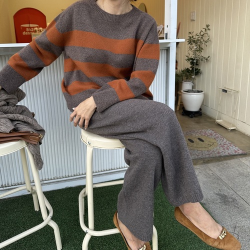 (예뻐요) 베이비알파카 투톤 홀가니트(2컬러)