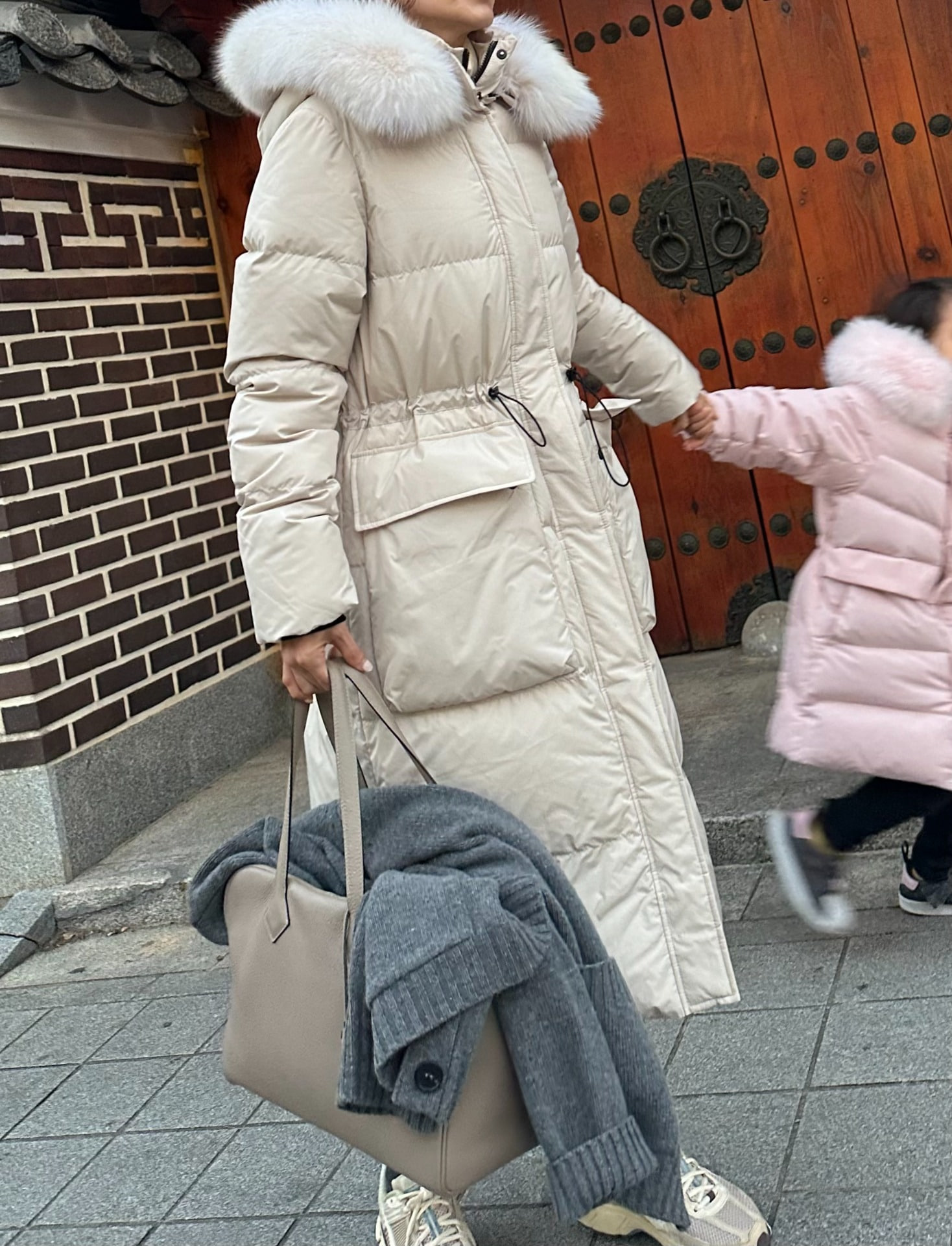 볼리 구스 폭스 롱패딩