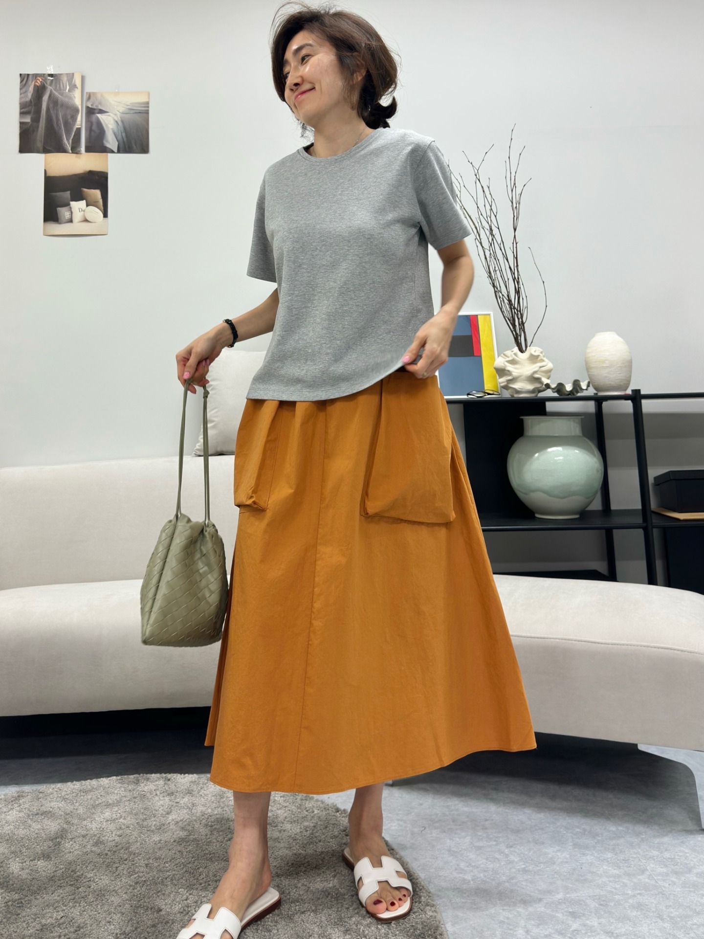 켄스 포켓 스커트
