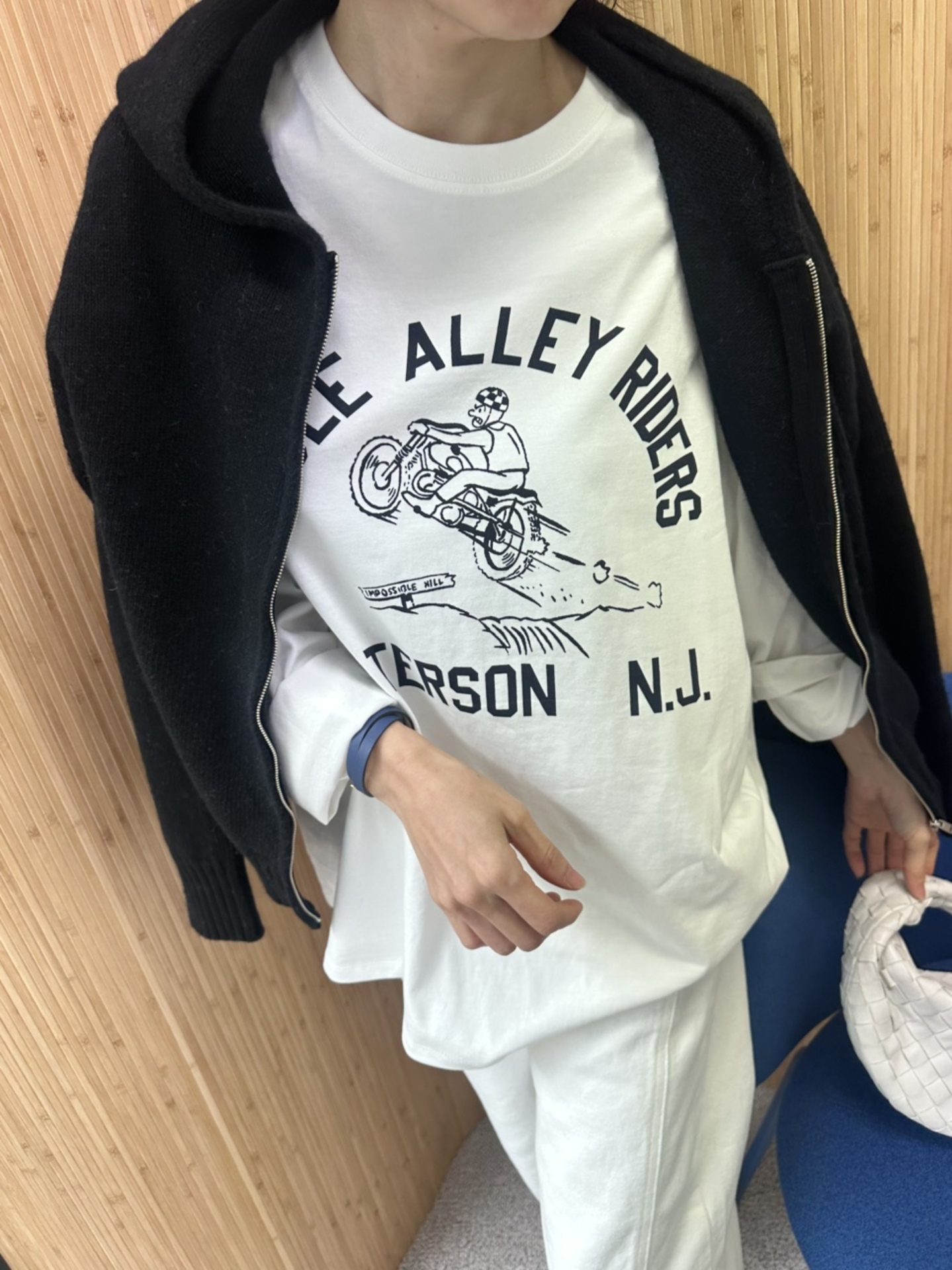 나염 루즈 티셔츠