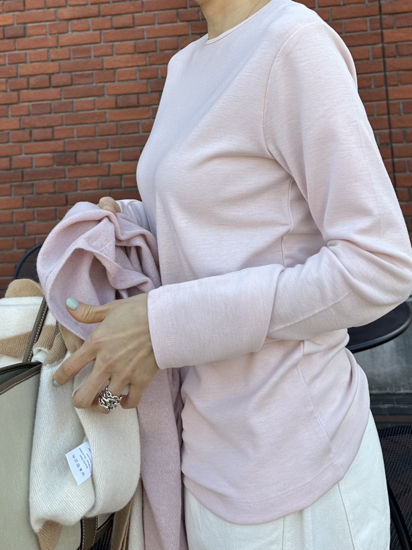 (찰랑여요 추천) 에이린 스판 티셔츠