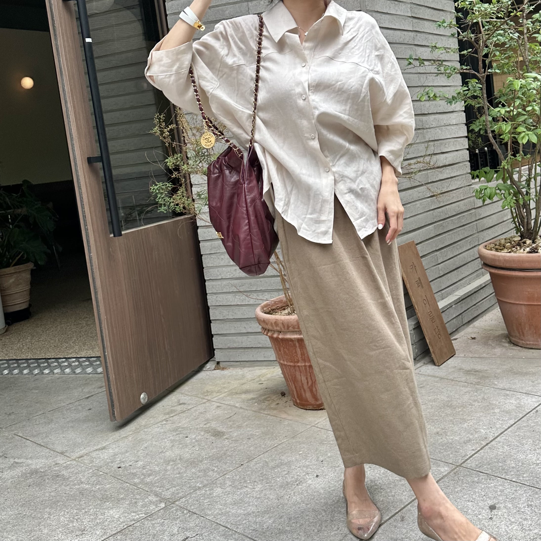 (오버핏 주문폭주) 뉴르멜 셔츠(린넨버젼,3컬러)