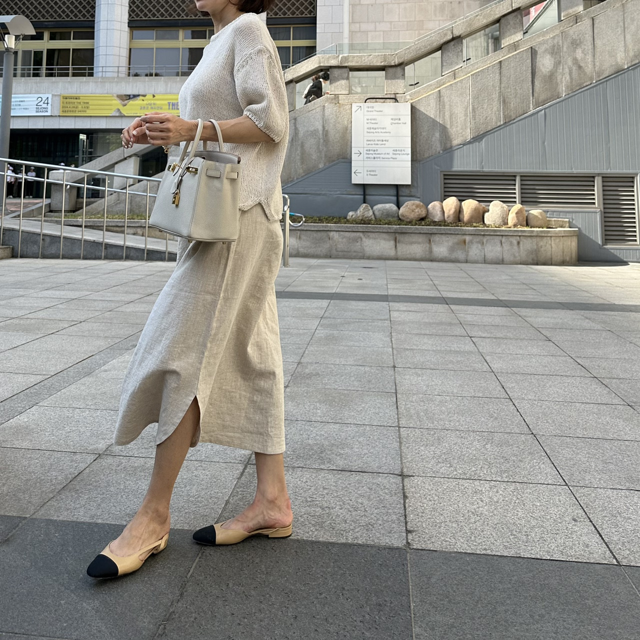 (재진행) 비앙느 린넨밴딩 스커트(3컬러)