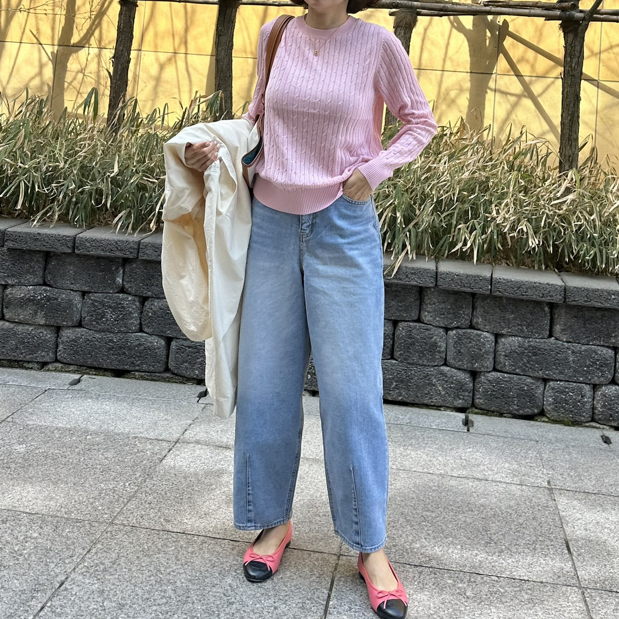 (독특해요 여유사이즈) 볼륨 연청 데님(3사이즈)