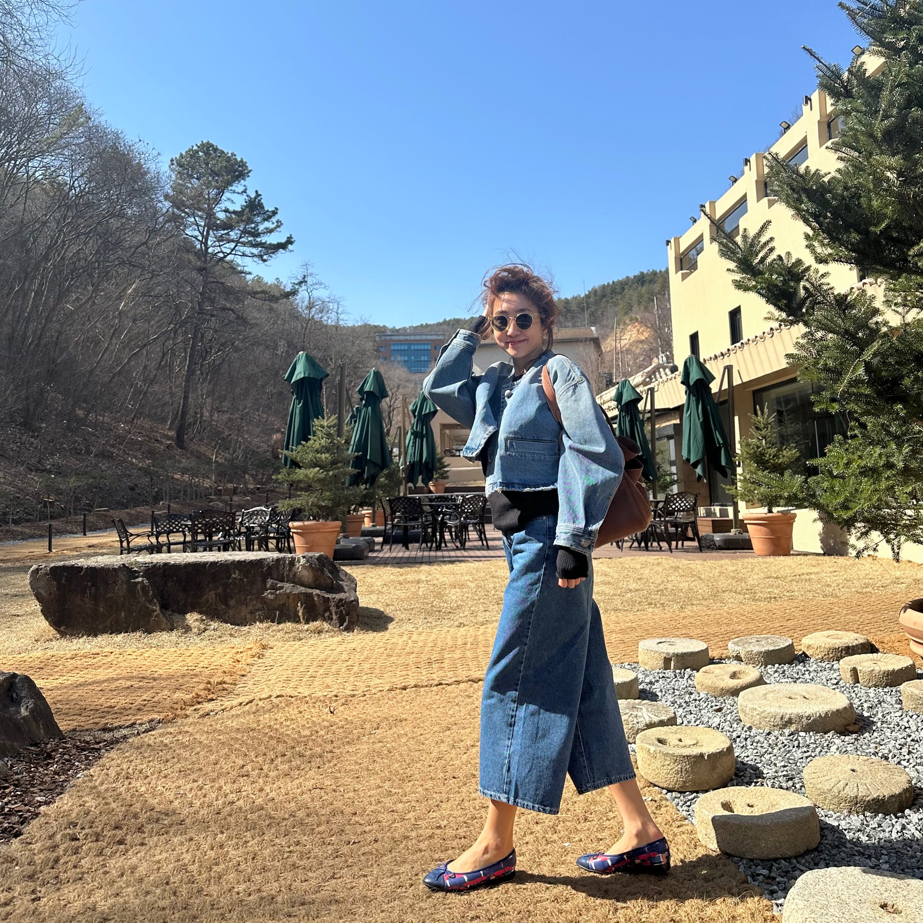 (주문폭주) 시리 데님 숏자켓