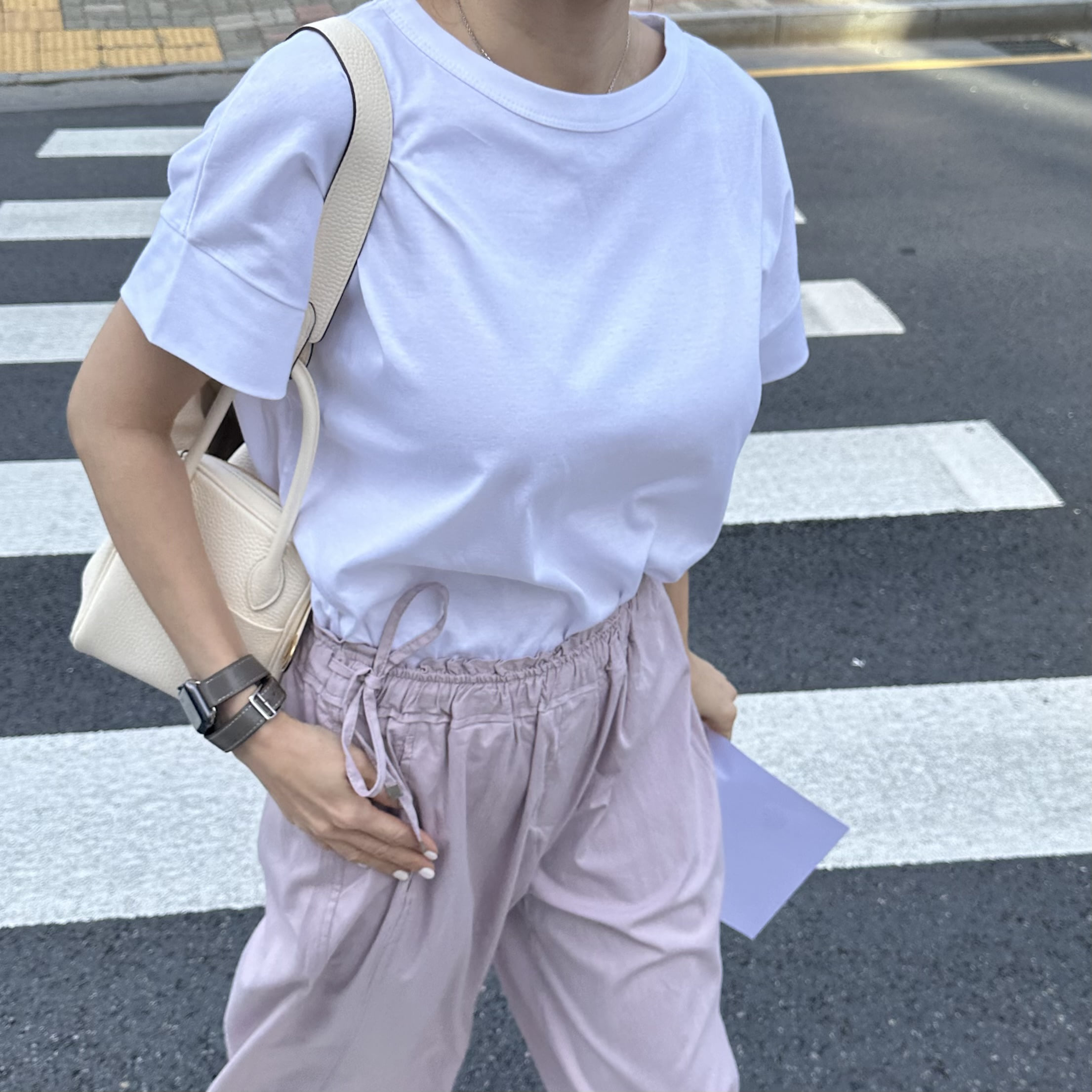 (당일) 에프터 실켓 티셔츠(3컬러)