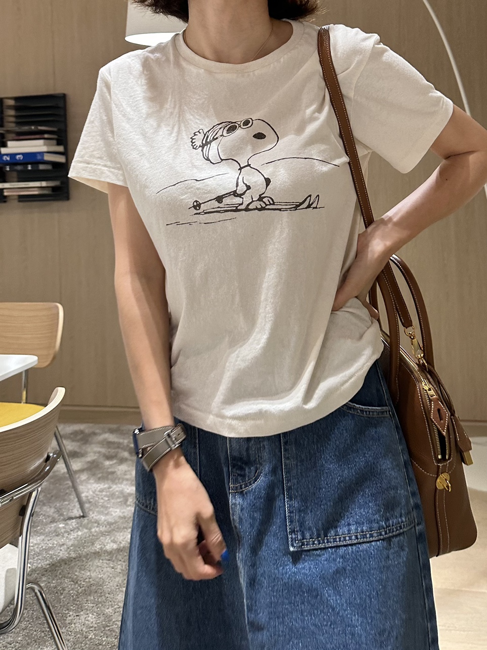 나염 티셔츠