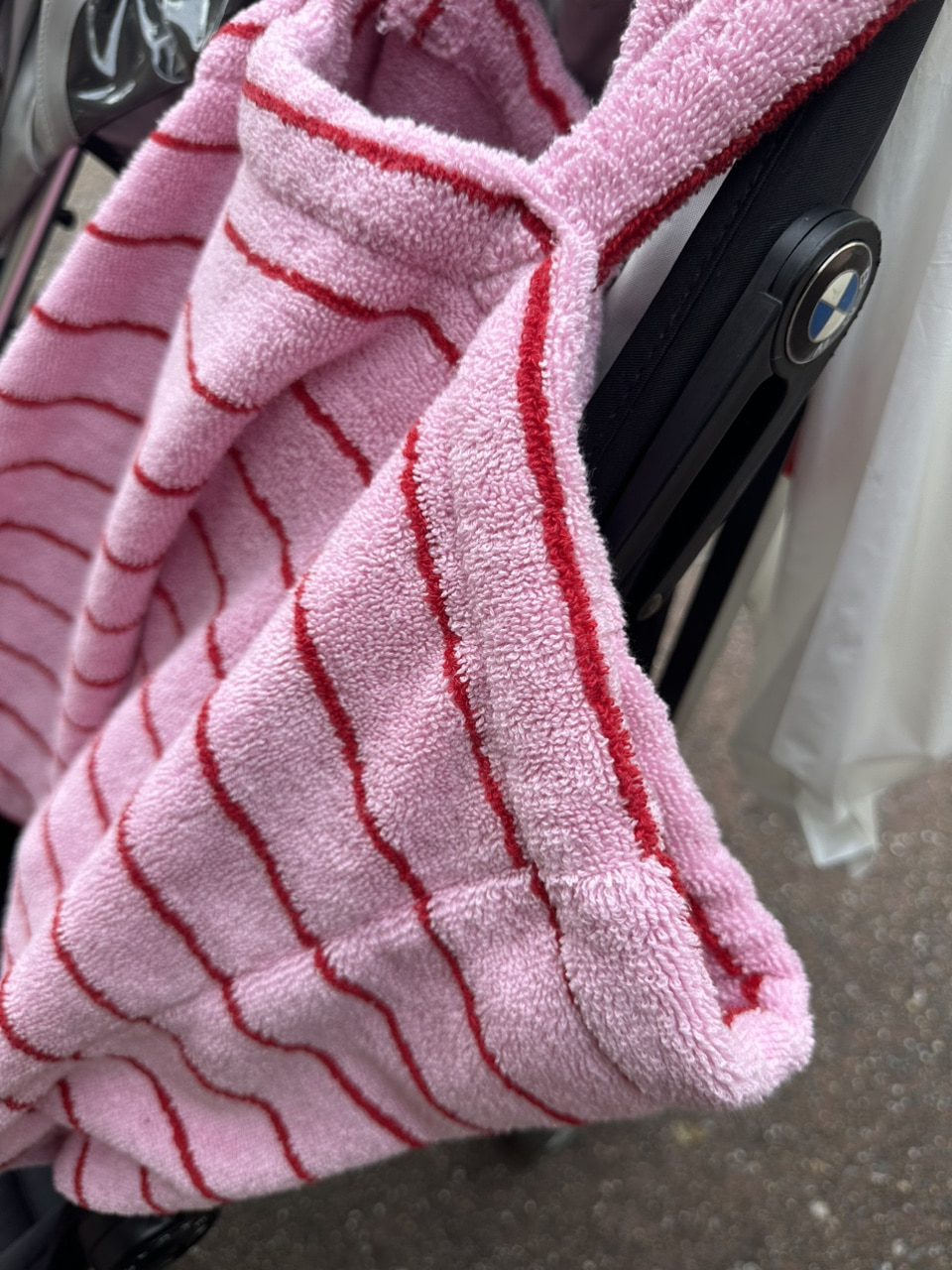 (하나정도꼭소장템) 비치 테리 빅숄더백