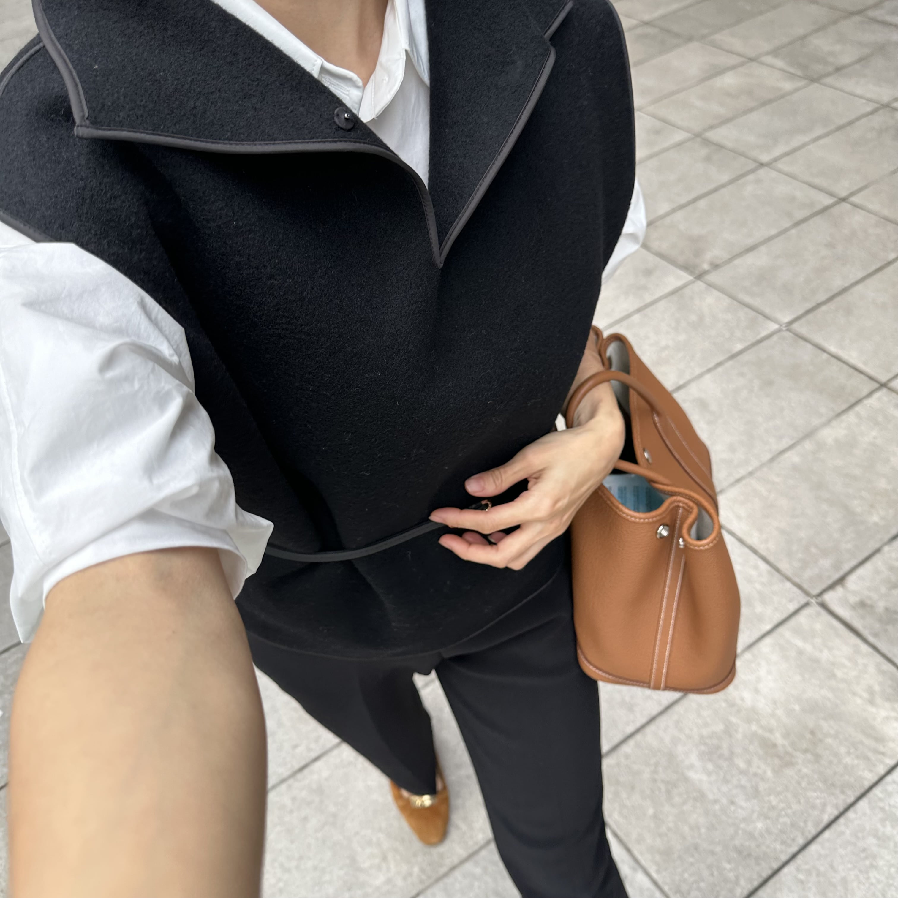 (재입고 적극추천) 클라리스 핸드 베스트(2컬러)