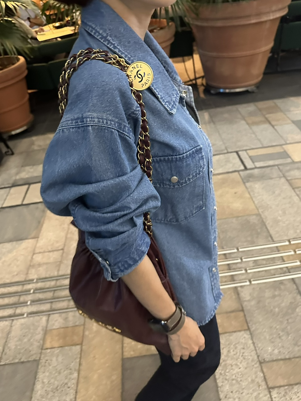 (당일)포켓 데님 셔츠자켓