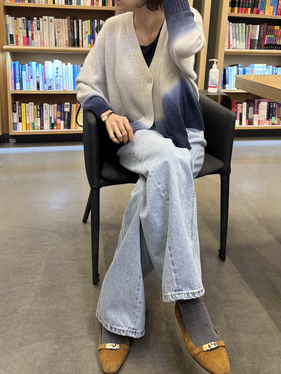 (기장길어요) 제니 연청 와이드 데님(3사이즈)