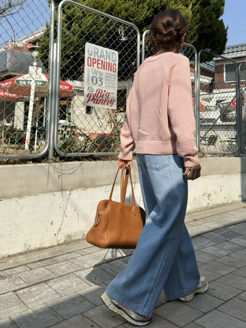 드림 연청 와이드 데님