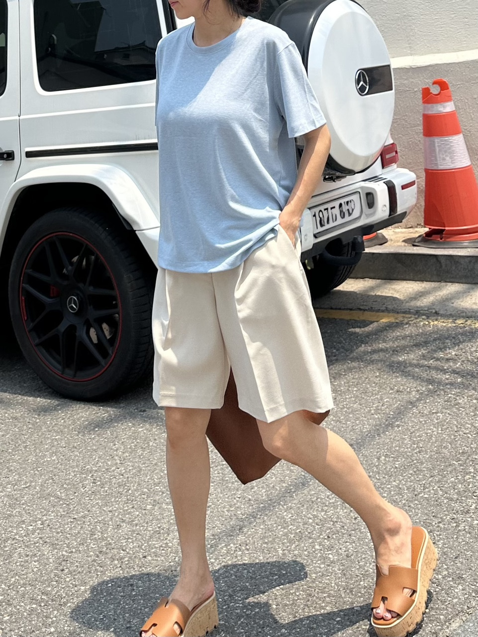 헤이즈 린넨 티셔츠(4컬러)
