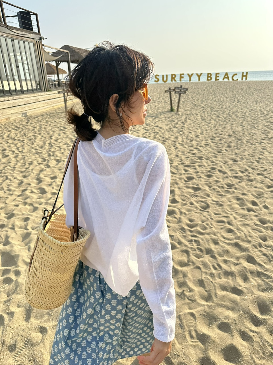 썸머 시스루 볼레로 홀가가디건