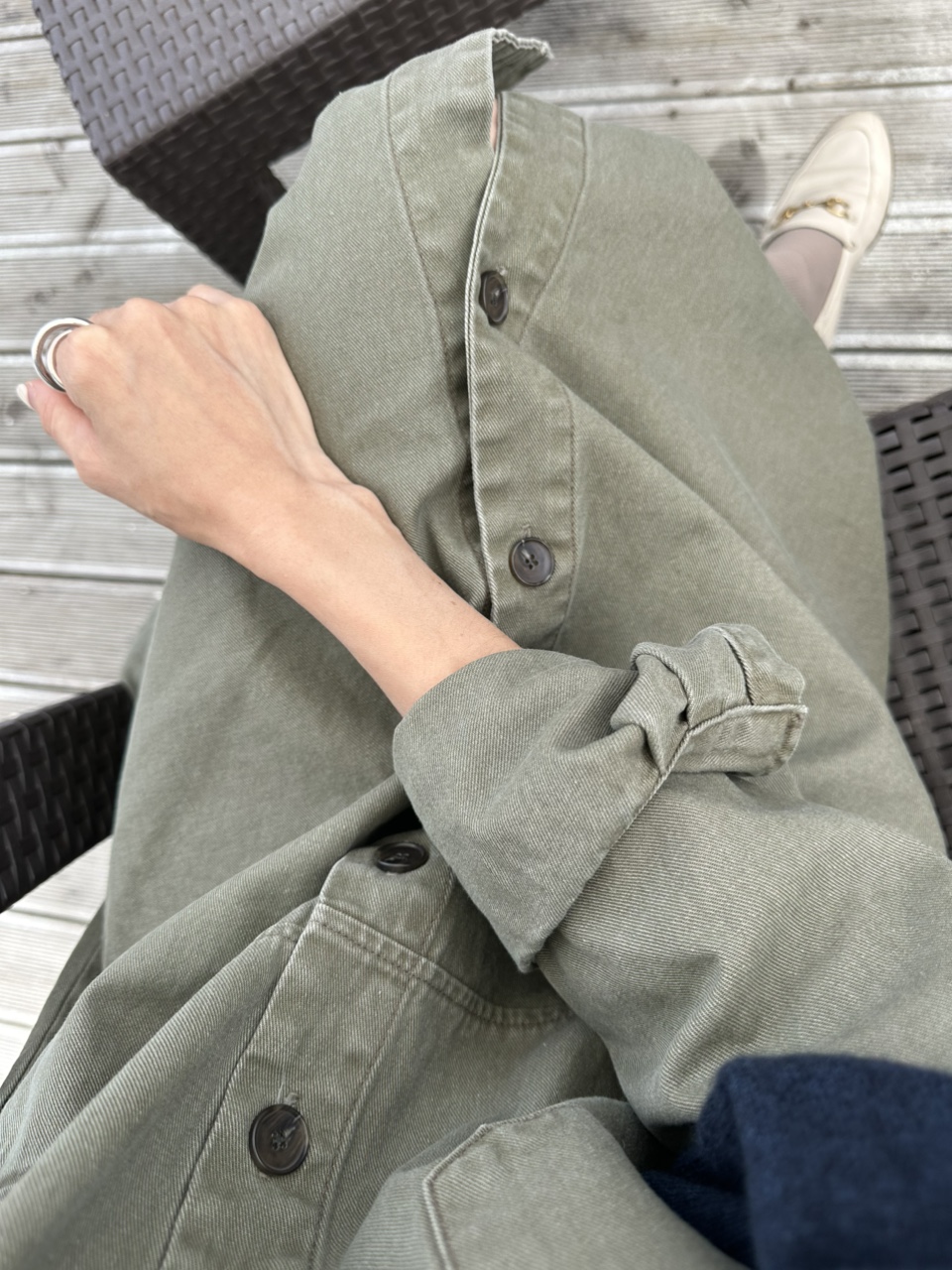 (추천)카치온 버튼 원피스