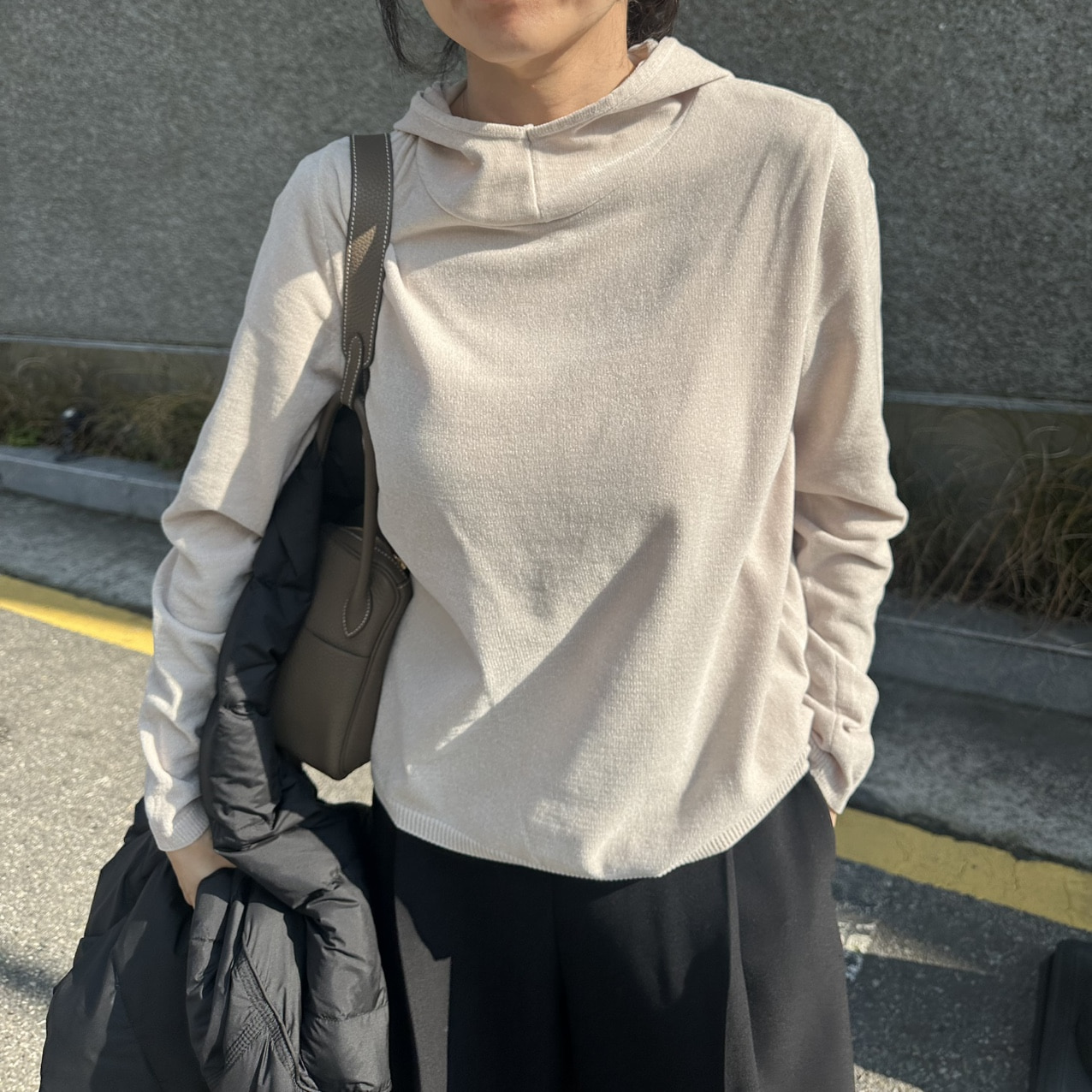 벨벳 하이 후드