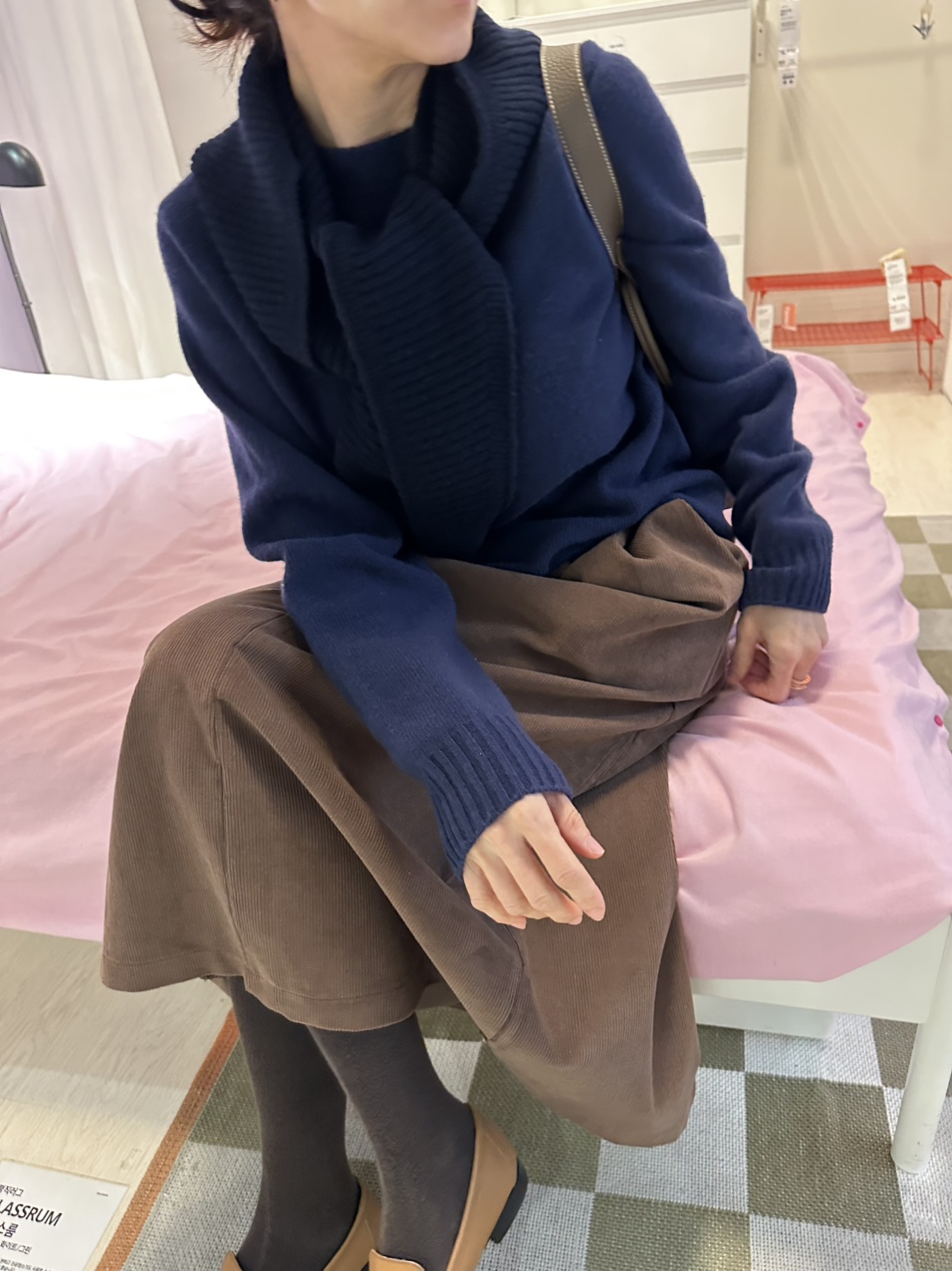 후드 타이 머플러