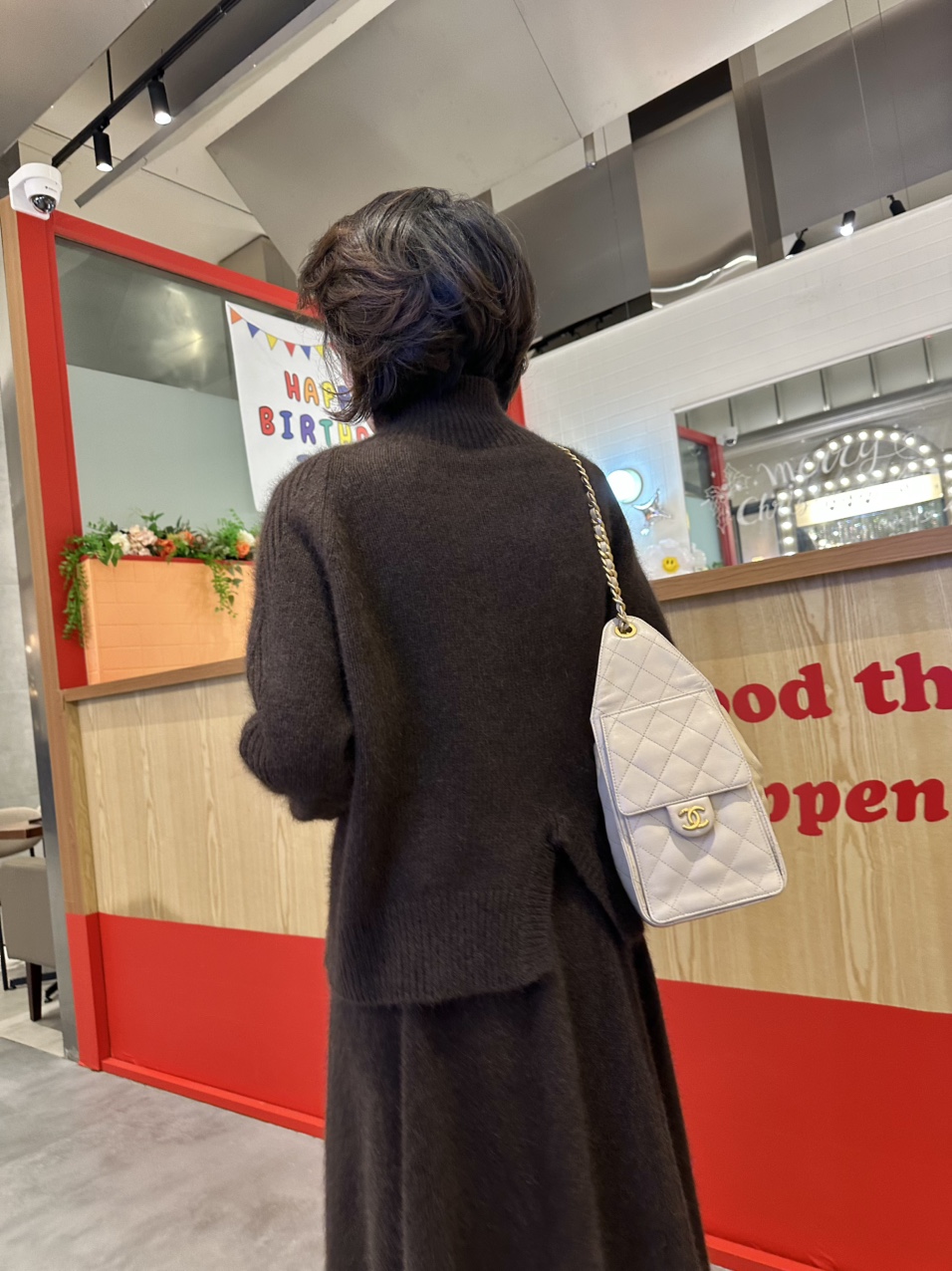 엘프 폭스 터틀 트임 니트