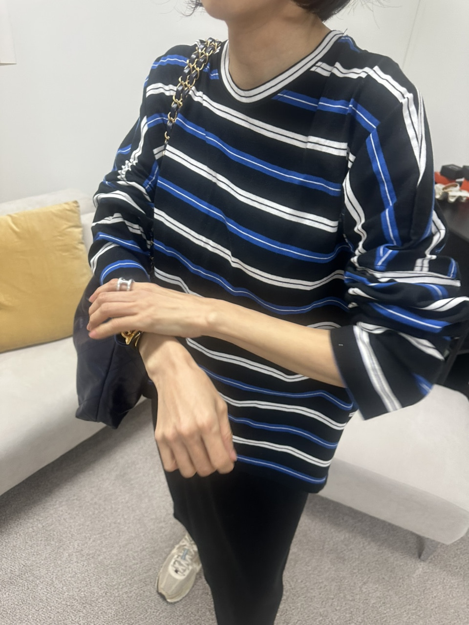 멀티 단가라 티셔츠