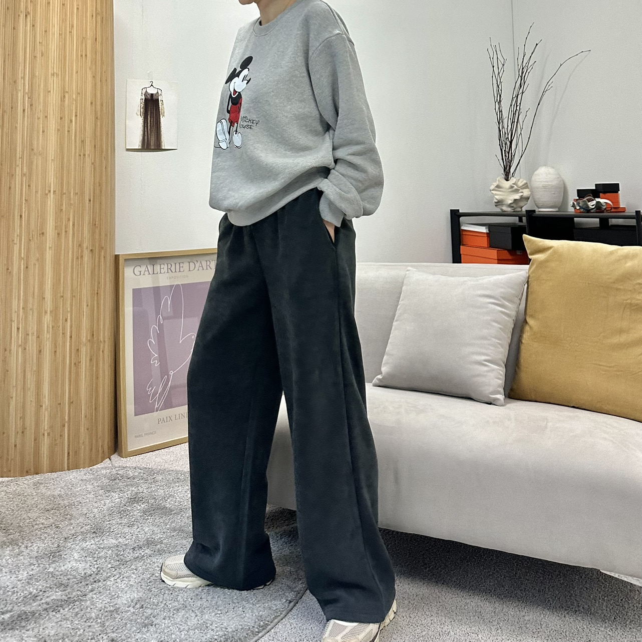 미키 워싱 맨투맨