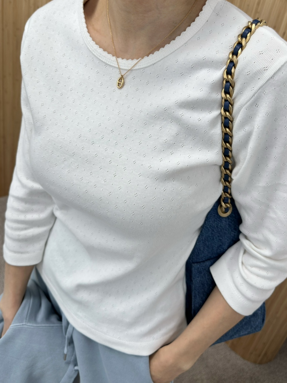 스카시 7부 티셔츠(탄탄해요)