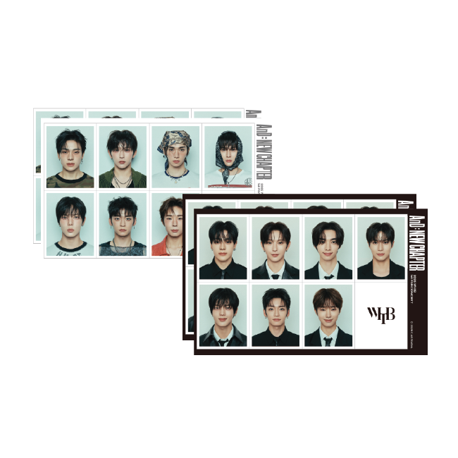 アーティストの証明写真 AnD：New Chapter]証明写真セット | LOOKUstore