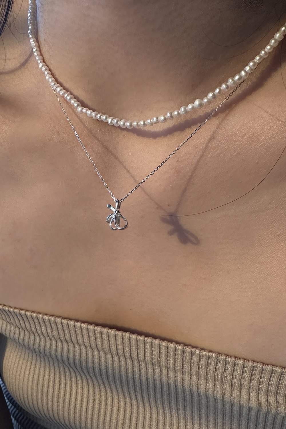 ☆韓国の人気☆【Invisible collage】☆OT HEART NECKLAC.E☆ ☆韓国の人気☆【Invisible collage】☆OT HEART NECKLAC.E