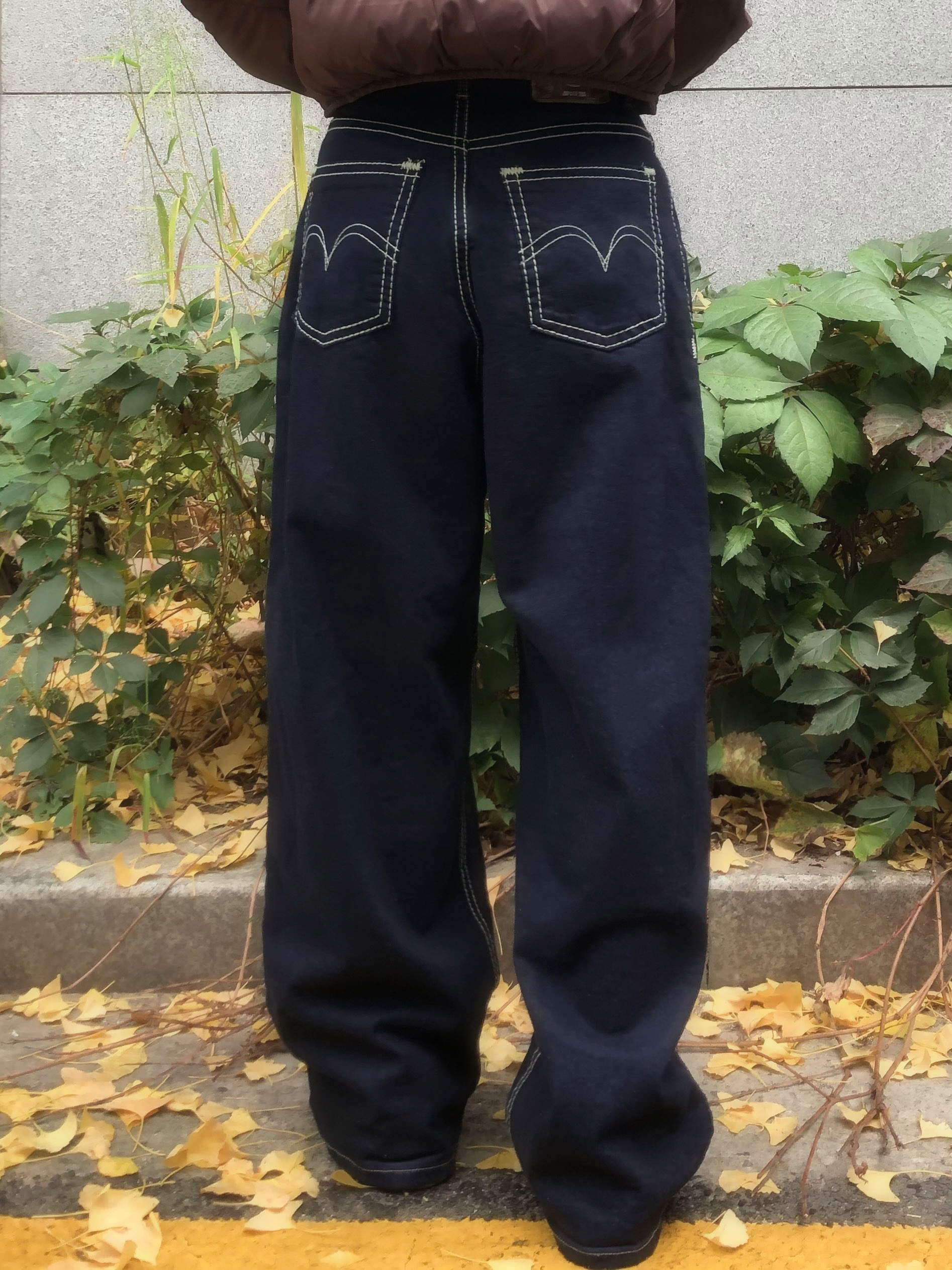 Street Wide Denim Pants