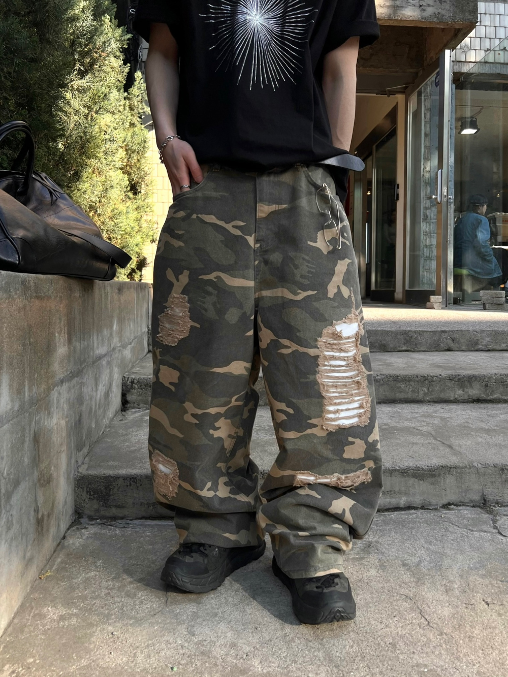 바지 모델 착용 이미지-S1L22