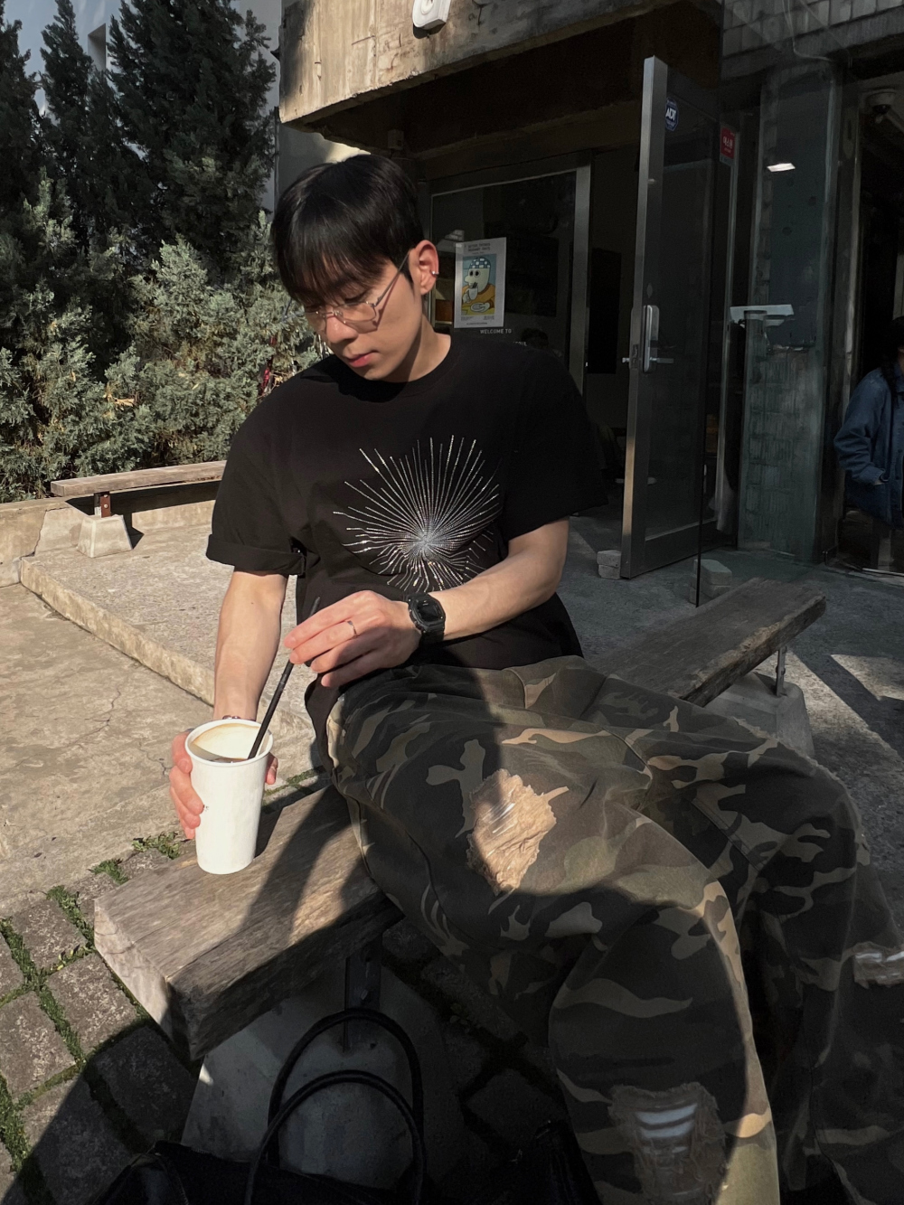 바지 모델 착용 이미지-S1L17