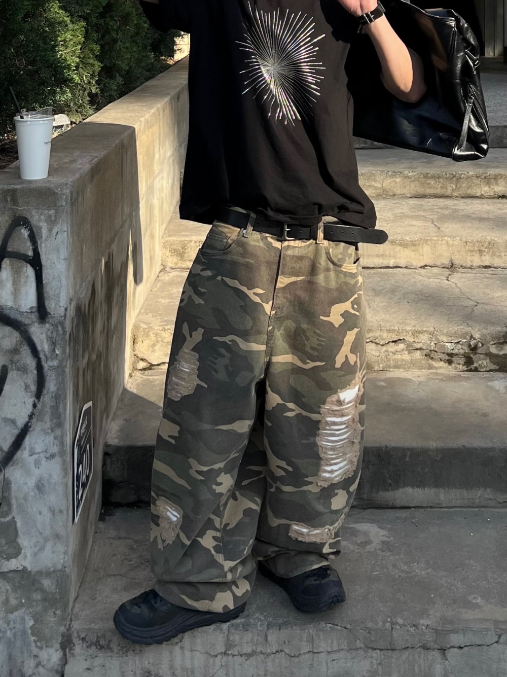 바지 모델 착용 이미지-S1L28