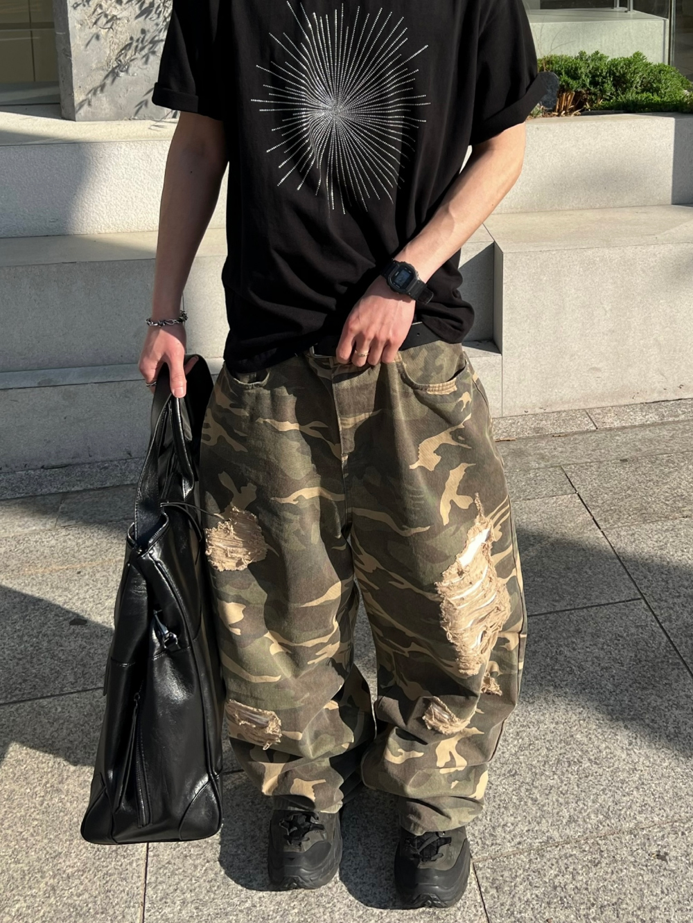 바지 모델 착용 이미지-S1L10